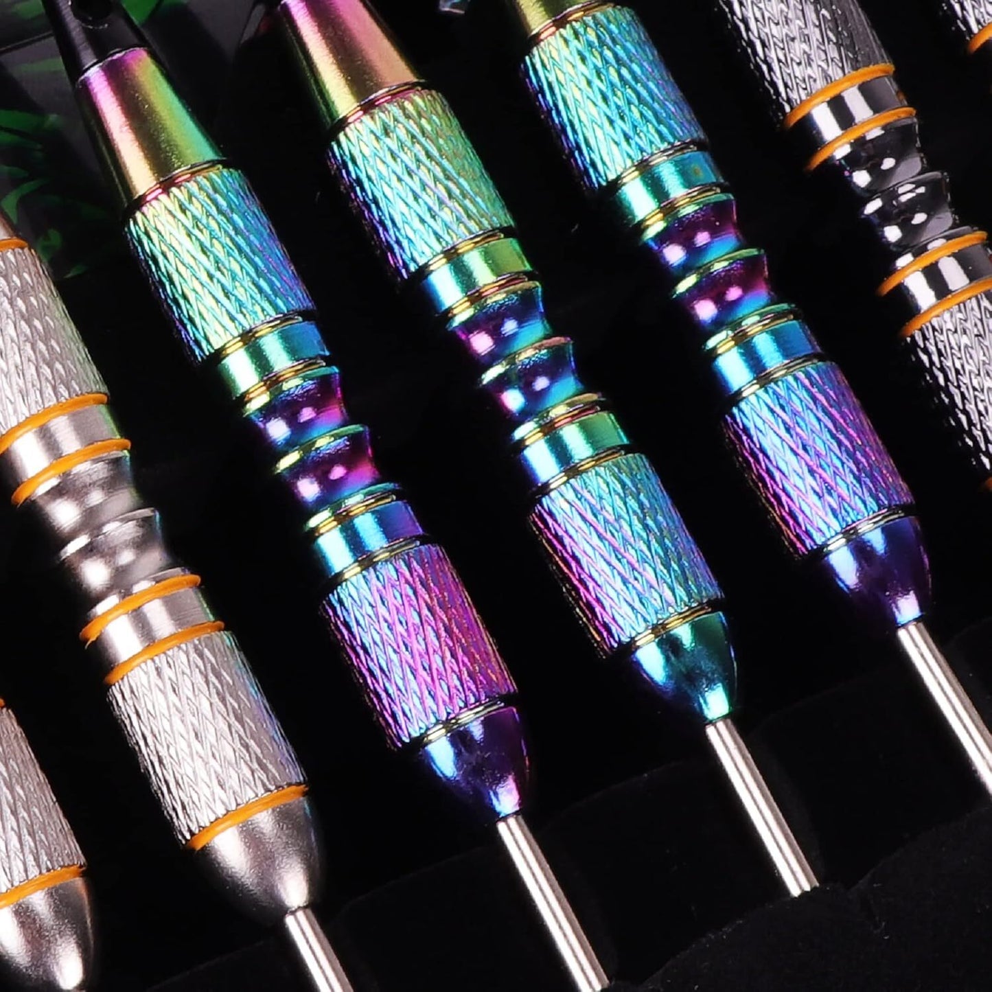 Turnart Darts Metal Tip Set - Steel Tip Darts Darts Set Professional Metal Darts